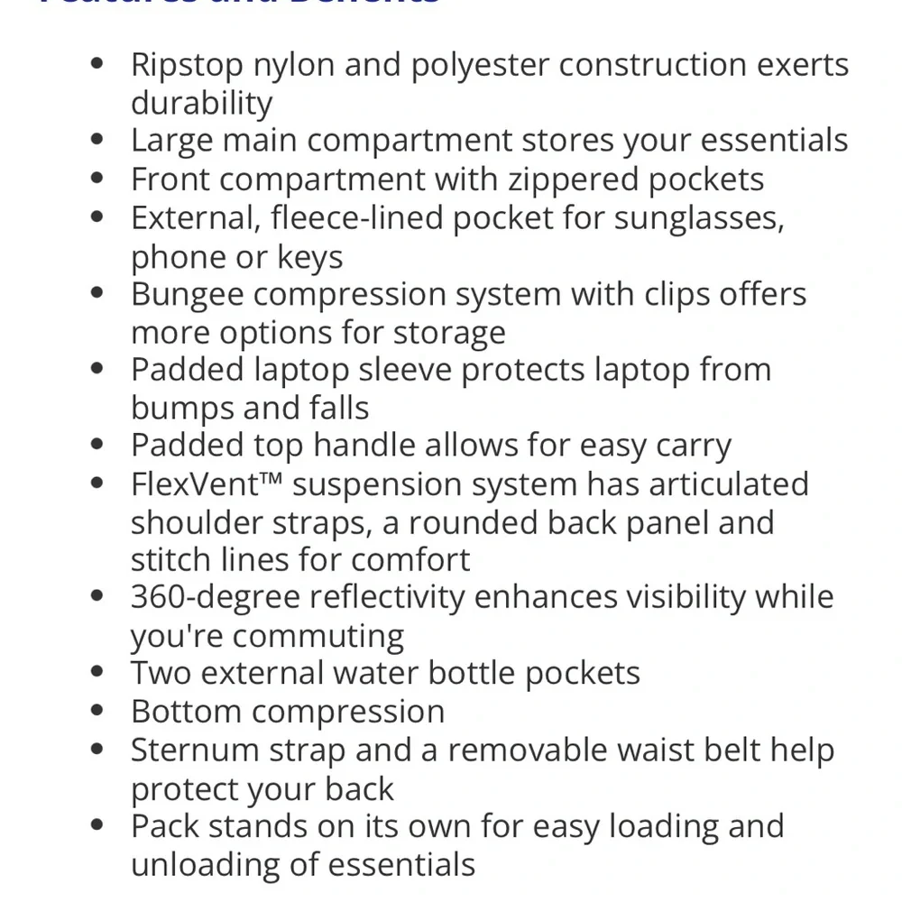 The North Face Navy Men’s Borealis Packpack - Picture 12 of 12